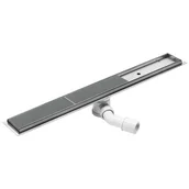 Odpływy liniowe - Deante Odpływ liniowy z rusztem pod płytki KOS 010A - miniaturka - grafika 1