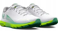 Buty sportowe damskie - Under Armour Buty Damskie sportowe biało-zielone Hovr Infinite 5 38 Eu - miniaturka - grafika 1