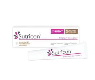 Sutricon, silikonowy żel do leczenia blizn, 15 ml - Problemy skórne - miniaturka - grafika 1