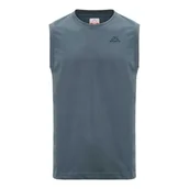 Koszulki męskie - Kappa Cadwal Korporate Man Tee Wygodna i stylowa koszulka techniczna kolor niebieski Cobalt i Dk Denim Rozmiar 2XL - miniaturka - grafika 1