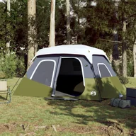 Namioty i tipi dla dzieci - The Living Store Namiot rodzinny z LED - 6-os. - jasnozielony - Namiot - miniaturka - grafika 1