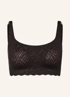 Biustonosze - Sloggi Biustonosz Bustier Zero Feel Bliss schwarz - miniaturka - grafika 1