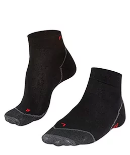 Falke Impulse Air damskie skarpety do biegania, długie do kostek, z siateczką w obszarze piłek dla optymalnej wentylacji i lepszej koordynacji, 1 opakowanie czarny czarny (Black 3000) 41-42 16069 - Skarpetki damskie - miniaturka - grafika 1