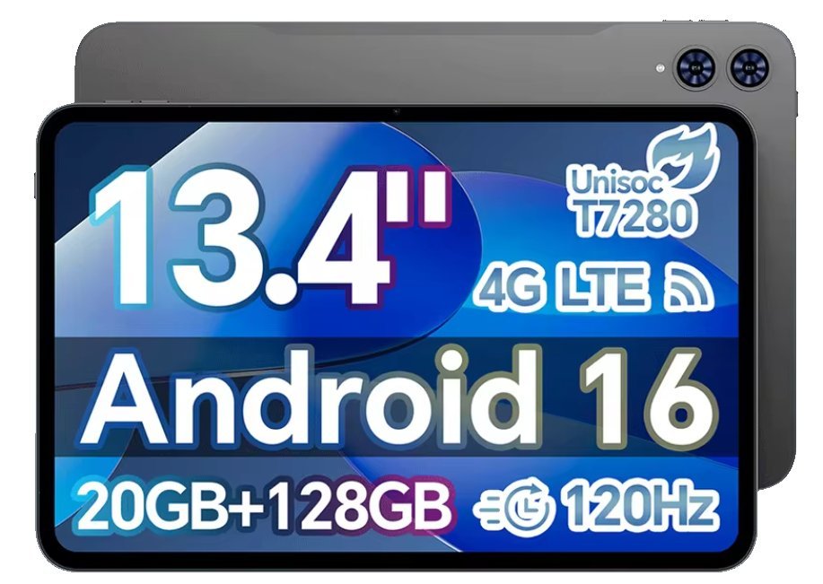 Teclast T65 13,4-cala 2xSIM 4G LTE 20/128GB WiFi Android IPS FHD