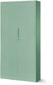 Szafy biurowe - JAN NOWAK Szafa biurowa JAN, 900 x 1850 x 400 mm, Fresh Style: pastelowy zielony - miniaturka - grafika 1