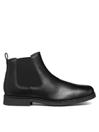 Botki męskie - Geox Sztyblety Uomo Claudio U2658A 00043 C9999 Czarny - miniaturka - grafika 1