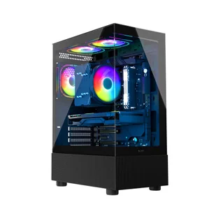 Komputer RGB LOOK GAMER RYZEN 7 5700X 32GB RTX 4060 SSD 1TB Win11 - Zestawy komputerowe - miniaturka - grafika 1