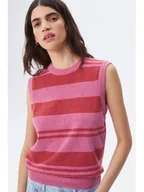Kamizelki damskie - Americanos Kamizelka Cambridge Kolorowy Slim Fit - miniaturka - grafika 1