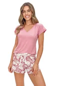Piżamy damskie - Piżama Tina Short - miniaturka - grafika 1