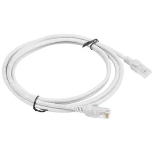 Lanberg Patch cord kat.6 2M szary PCU6-10CC-0200-S - Patchcordy - miniaturka - grafika 1