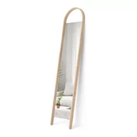 Lustra - Lustro z drewnianą ramą stojące 45x196 cm Bellwood – Umbra - miniaturka - grafika 1