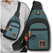 Torebki damskie - Plecak sportowy torba wodoodporna męska na ramię lekka saszetka - miniaturka - grafika 1