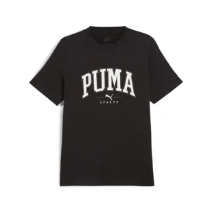 Męska koszulka PUMA SQUAD PUMA Black - Koszulki sportowe męskie - miniaturka - grafika 1