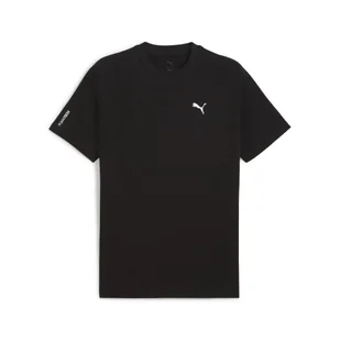 Męska koszulka PUMATECH PUMA Black - Koszulki sportowe męskie - miniaturka - grafika 1