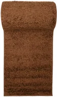 Wycieraczki - Brązowy chodnik jednokolorowy shaggy na metry M1-N85 - miniaturka - grafika 1