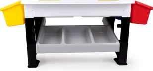 Stolik do budowania z klocków + klocki EDDY TOYS - Klocki - miniaturka - grafika 2