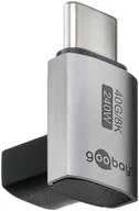 Adaptery i przejściówki - Goobay 74444 zmieniacz płci / kabli USB-C Srebrny - miniaturka - grafika 1