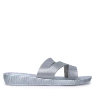 Klapki i japonki damskie - Klapki Jenny Fairy WFA2743-1 Srebrny - miniaturka - grafika 1