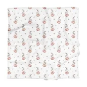 Koce i narzuty dla dzieci - Bocioland Pieluszka bambusowa Króliczki 75 x 75 cm, 1 szt. -> Wysyłka od 1,99 - odbiór w Żabce - miniaturka - grafika 1