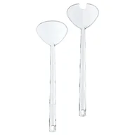 Wystrój wnętrz - Koziol Łyżki do sałatek CRYSTAL przezroczyste 3649535 - miniaturka - grafika 1