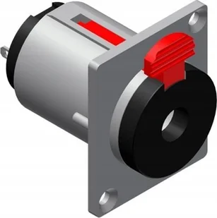 PROCAB Adapter AV VCJ3FP Złącze panelowe – złącze żeńskie stereo 6,3 mm - Złącza, przejściówki, adaptery - miniaturka - grafika 1