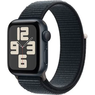 Apple Watch SE 2-gen GPS 40mm Opaska sportowa Czarny - Smartwatch - miniaturka - grafika 1
