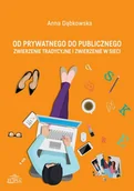 E-booki - języki obce - Od prywatnego do publicznego Zwierzenie tradycyjne i zwierzenie w sieci Anna Dąbkowska PDF) - miniaturka - grafika 1