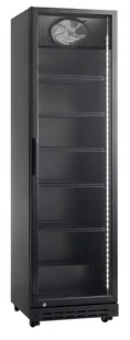 Szafa chłodnicza przeszklona RQ429-BLACK | 394l | czarna (SD429) - Szafy i witryny chłodnicze - miniaturka - grafika 1