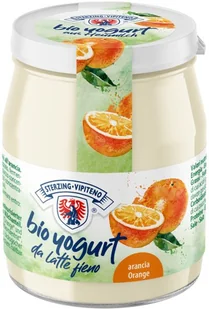 JOGURT POMARAŃCZOWY Z MLEKA SIENNEGO BEZGLUTENOWY BIO 150 g (SŁOIK) - STERZING-VIPITENO - Zdrowa żywność - miniaturka - grafika 1