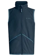 Kurtki i płaszcze dla chłopców - VAUDE Unisex Kids Pulex kamizelka dziecięca niebieski Dark Sea 134 - miniaturka - grafika 1