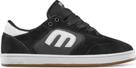 Buty dla dziewczynek - Etnies Dziecięce buty dziecięce Windrow Skate, Black White Gum, 39 eu - miniaturka - grafika 1