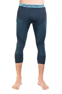 Pozostała odzież narciarska - Dynafit Leginsy termoaktywne męskie Speed Dryarn Tights niebieskie 52_XL - miniaturka - grafika 1