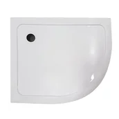 Brodziki prysznicowe - KERRA Memphis Lewy 100x80 lewy - miniaturka - grafika 1