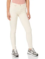 Spodnie damskie - 7 For All Mankind Damskie spodnie Hw Skinny Colored Slim Illusion with Raw Cut Winter White, biały, 24W x 30L - miniaturka - grafika 1