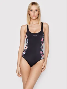 Roxy Strój kąpielowy Active ERJX103432 Czarny - Stroje kąpielowe - miniaturka - grafika 1