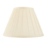 Oprawy, klosze i abażury - Abażur Carla 18 do lamp Endon Lighting - kremowy - miniaturka - grafika 1