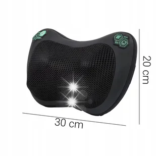 MASAŻER SHIATSU MASUJĄCA PODUSZKA DO MASAŻU KARKU PLECÓW CIAŁA PODGRZEWANA - Masażery MASAŻER SHIATSU MASUJĄCA PODUSZKA DO MASAŻU KARKU PLECÓW CIAŁA PODGRZEWANA - Masażery - miniaturka - grafika 1