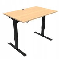 Biurka - Biurko regulowane na komputer elektryczne 120x80cm - miniaturka - grafika 1