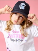 Czapki dla dzieci - Sinsay - Bawełniana czapka z naszywką Stitch - szary - miniaturka - grafika 1