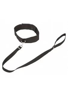 Akcesoria BDSM - Bondage Collection Collar and Leash Plus Size - grafika 1