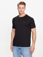 Koszulki męskie - Calvin Klein T-Shirt Smooth K10K110589 Czarny Regular Fit - miniaturka - grafika 1