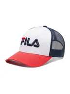 Czapki dla dzieci - Fila Czapka z daszkiem Beppu Trucker Cap Linear Logo snap Back FCU0025 Czerwony - miniaturka - grafika 1