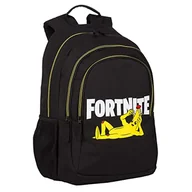 Plecaki szkolne i tornistry - Plecak szkolny Fortnite Crazy Banana - podwójna komora i kieszeń z przodu - kieszenie boczne - możliwość dostosowania do wózka - wnętrze wyściełane z uchwytem na komputer - 42 x 32 x 20 cm - Toybags - miniaturka - grafika 1