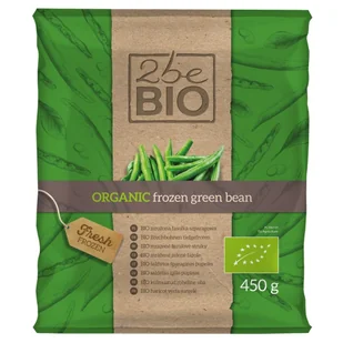 MROŻONKI (2beBIO) FASOLKA SZPARAGOWA MROŻONA BIO 450 g - 2beBIO BP-5907222032343 - Mrożonki warzywne i owocowe - miniaturka - grafika 1