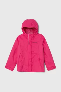 Kurtki i płaszcze dla dziewczynek - Columbia kurtka dziecięca Arcadia Jacket kolor różowy - grafika 1