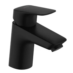 HANSGROHE 71073670 Logis Jednouchwytowa bateria umywalkowa 70 CoolStart bez kompletu odpływowego Czarny Matowy - Baterie umywalkowe - miniaturka - grafika 1