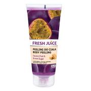 Peelingi do ciała - Fresh Juice Peeling do ciała Passion Fruit & Brown Sugar 200 ml - miniaturka - grafika 1