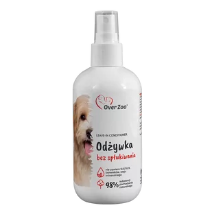 Over Zoo OVER ZOO Odżywka dla psa bez spłukiwania 240ml 40055-uniw - Szampony i odżywki dla psów - miniaturka - grafika 1