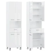 Szafki łazienkowe - Słupek 50 cm biały - miniaturka - grafika 1