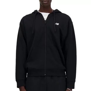 Bluza New Balance MJ41501BK - czarna - Bluzy sportowe męskie - miniaturka - grafika 1